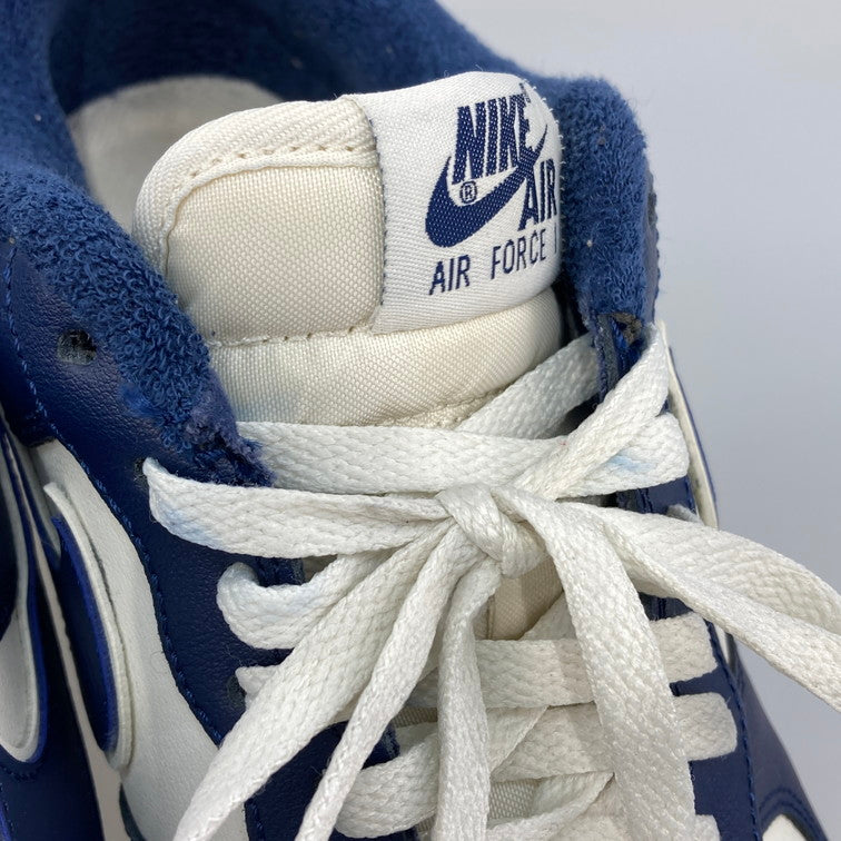 【中古品】【メンズ】 NIKE ナイキ DQ7659-101 AIR FORCE 1 07 LV8 SAIL スニーカー 本体のみ（箱なし） 160-251214-WA-01-iwa サイズ：26.5cm カラー：ネイビー ホワイト系 万代Net店