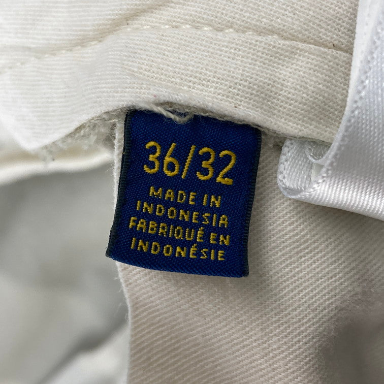 【中古品】【メンズ】 POLO RALPH LAUREN ポロ・ラルフローレン 0200011695 ストレートパンツ 158-260322-WA-01-iwa カラー：アイボリー 万代Net店