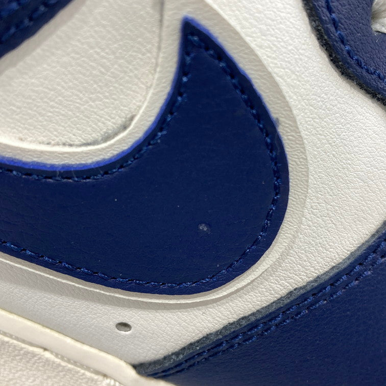 【中古品】【メンズ】 NIKE ナイキ DQ7659-101 AIR FORCE 1 07 LV8 SAIL スニーカー 本体のみ（箱なし） 160-251214-WA-01-iwa サイズ：26.5cm カラー：ネイビー ホワイト系 万代Net店