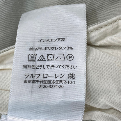 【中古品】【メンズ】 POLO RALPH LAUREN ポロ・ラルフローレン 0200011695 ストレートパンツ 158-260322-WA-01-iwa カラー：アイボリー 万代Net店