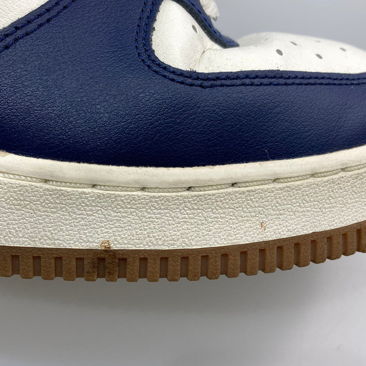 【中古品】【メンズ】 NIKE ナイキ DQ7659-101 AIR FORCE 1 07 LV8 SAIL スニーカー 本体のみ（箱なし） 160-251214-WA-01-iwa サイズ：26.5cm カラー：ネイビー ホワイト系 万代Net店