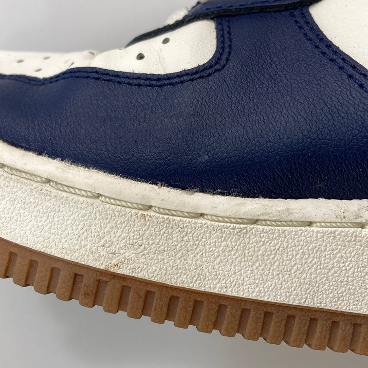 【中古品】【メンズ】 NIKE ナイキ DQ7659-101 AIR FORCE 1 07 LV8 SAIL スニーカー 本体のみ（箱なし） 160-251214-WA-01-iwa サイズ：26.5cm カラー：ネイビー ホワイト系 万代Net店