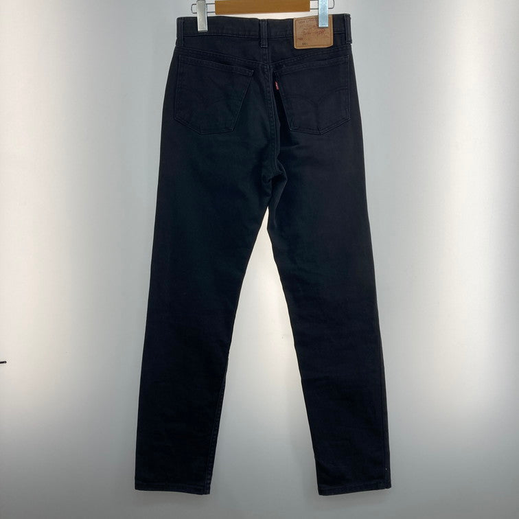 【中古品】【レディース】 Levi's リーバイス 606 ブラックデニム パンツ 171-260322-WA-02-iwa サイズ：W30 カラー：ブラック 万代Net店