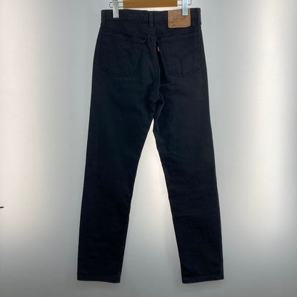 【中古品】【レディース】 Levi's リーバイス 606 ブラックデニム パンツ 171-260322-WA-02-iwa サイズ：W30 カラー：ブラック 万代Net店