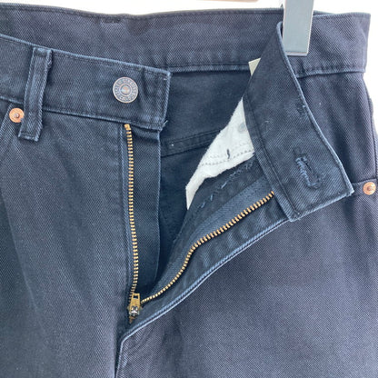 【中古品】【レディース】 Levi's リーバイス 606 ブラックデニム パンツ 171-260322-WA-02-iwa サイズ：W30 カラー：ブラック 万代Net店