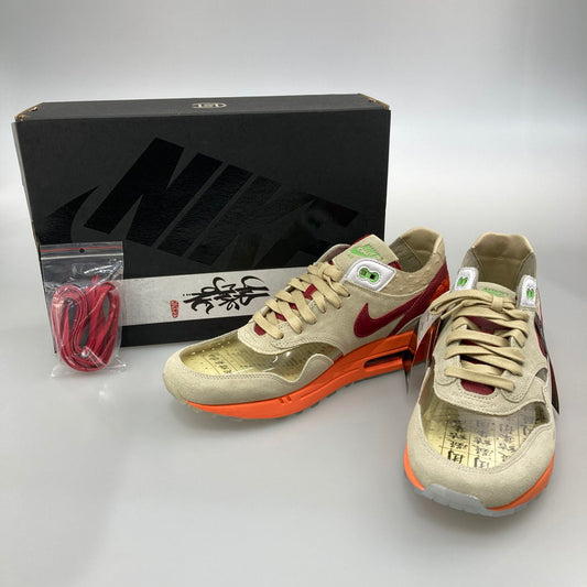 【中古美品】【メンズ】 NIKE ナイキ DD1870-100 AIR MAX1 CLOT スニーカー 160-251214-WA-02-iwa サイズ：29cm カラー：NET/DEEP RED-ORANGE BLAZE 万代Net店