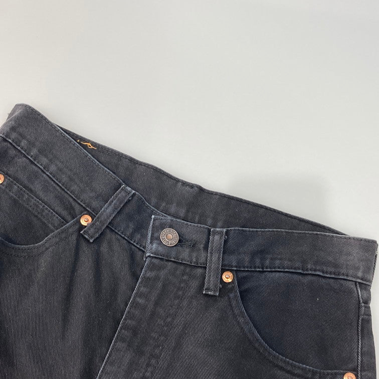 【中古品】【レディース】 Levi's リーバイス 606 ブラックデニム パンツ 171-260322-WA-02-iwa サイズ：W30 カラー：ブラック 万代Net店