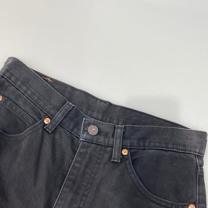 【中古品】【レディース】 Levi's リーバイス 606 ブラックデニム パンツ 171-260322-WA-02-iwa サイズ：W30 カラー：ブラック 万代Net店