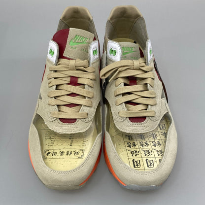 【中古美品】【メンズ】 NIKE ナイキ DD1870-100 AIR MAX1 CLOT スニーカー 160-251214-WA-02-iwa サイズ：29cm カラー：NET/DEEP RED-ORANGE BLAZE 万代Net店