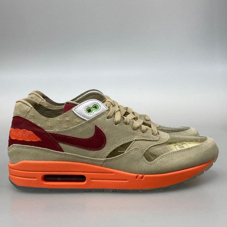 【中古美品】【メンズ】 NIKE ナイキ DD1870-100 AIR MAX1 CLOT スニーカー 160-251214-WA-02-iwa サイズ：29cm カラー：NET/DEEP RED-ORANGE BLAZE 万代Net店
