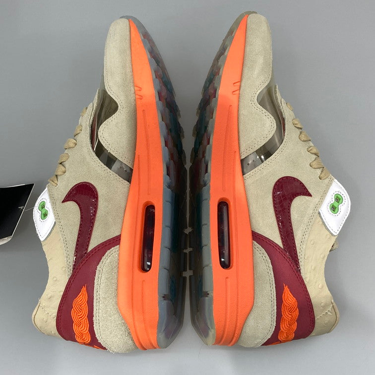 【中古美品】【メンズ】 NIKE ナイキ DD1870-100 AIR MAX1 CLOT スニーカー 160-251214-WA-02-iwa サイズ：29cm カラー：NET/DEEP RED-ORANGE BLAZE 万代Net店