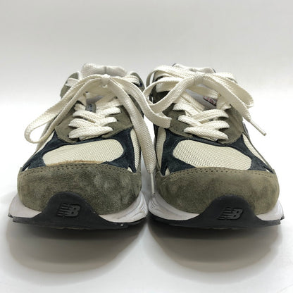 【中古品】【メンズ】 NEW BALANCE ニューバランス USA M990TO3 990V3 スニーカー シューズ 靴 162-260519-rs-03-fur サイズ：29.0cm US11 カラー：ベージュ/オリーブ系 万代Net店