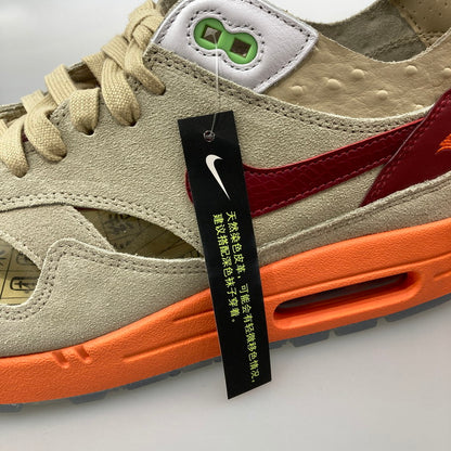 【中古美品】【メンズ】 NIKE ナイキ DD1870-100 AIR MAX1 CLOT スニーカー 160-251214-WA-02-iwa サイズ：29cm カラー：NET/DEEP RED-ORANGE BLAZE 万代Net店