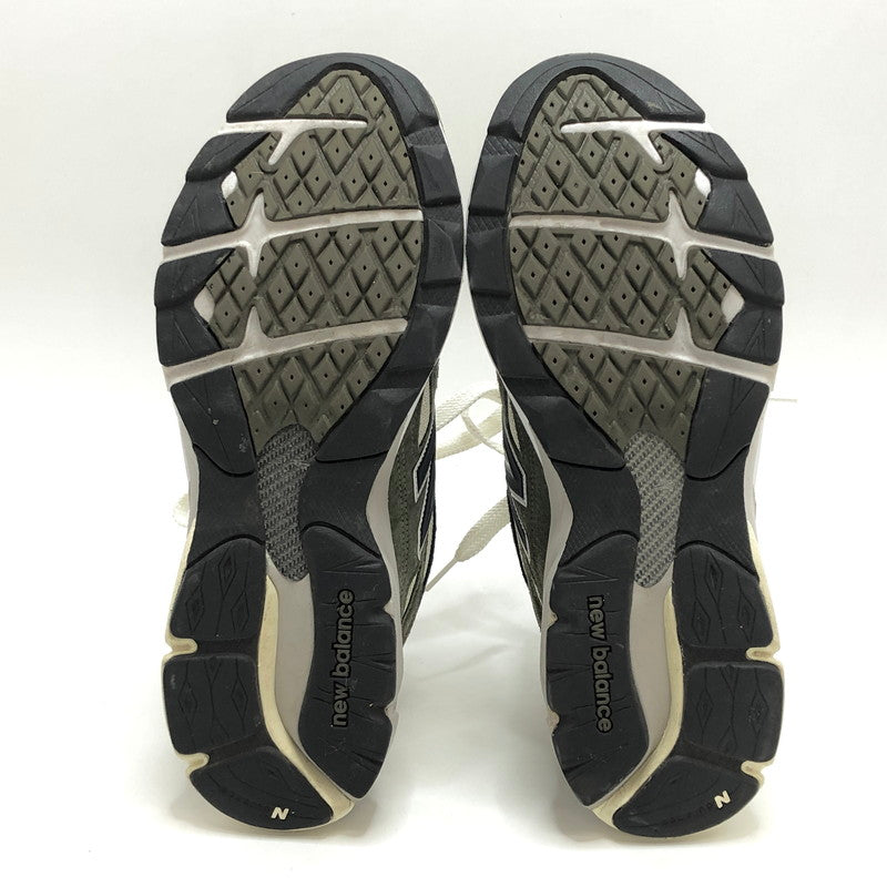 【中古品】【メンズ】 NEW BALANCE ニューバランス USA M990TO3 990V3 スニーカー シューズ 靴 162-260519-rs-03-fur サイズ：29.0cm US11 カラー：ベージュ/オリーブ系 万代Net店