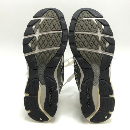【中古品】【メンズ】 NEW BALANCE ニューバランス USA M990TO3 990V3 スニーカー シューズ 靴 162-260519-rs-03-fur サイズ：29.0cm US11 カラー：ベージュ/オリーブ系 万代Net店