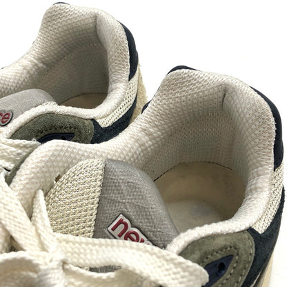 【中古品】【メンズ】 NEW BALANCE ニューバランス USA M990TO3 990V3 スニーカー シューズ 靴 162-260519-rs-03-fur サイズ：29.0cm US11 カラー：ベージュ/オリーブ系 万代Net店