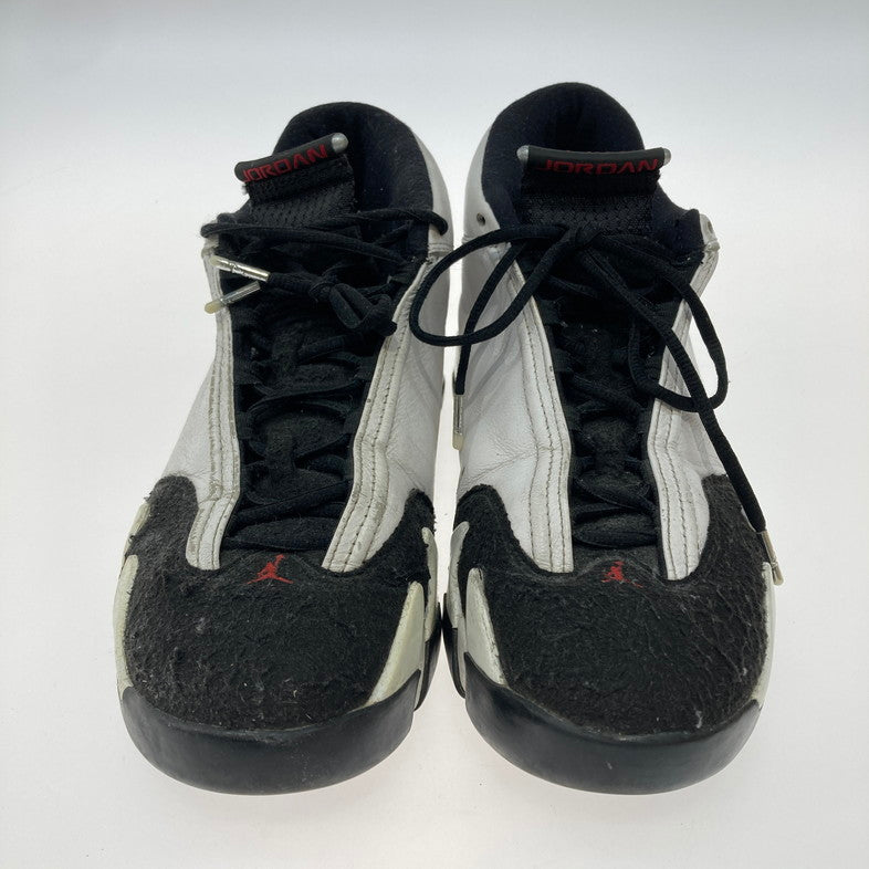 【中古品】【メンズ】 NIKE ナイキ 487471-102 AIR JORDAN 14 RETRO 靴 スニーカー 箱無し 160-250831-NS-03-iwa サイズ：29cm カラー：WHITE BLACK-VARSITY RED 万代Net店