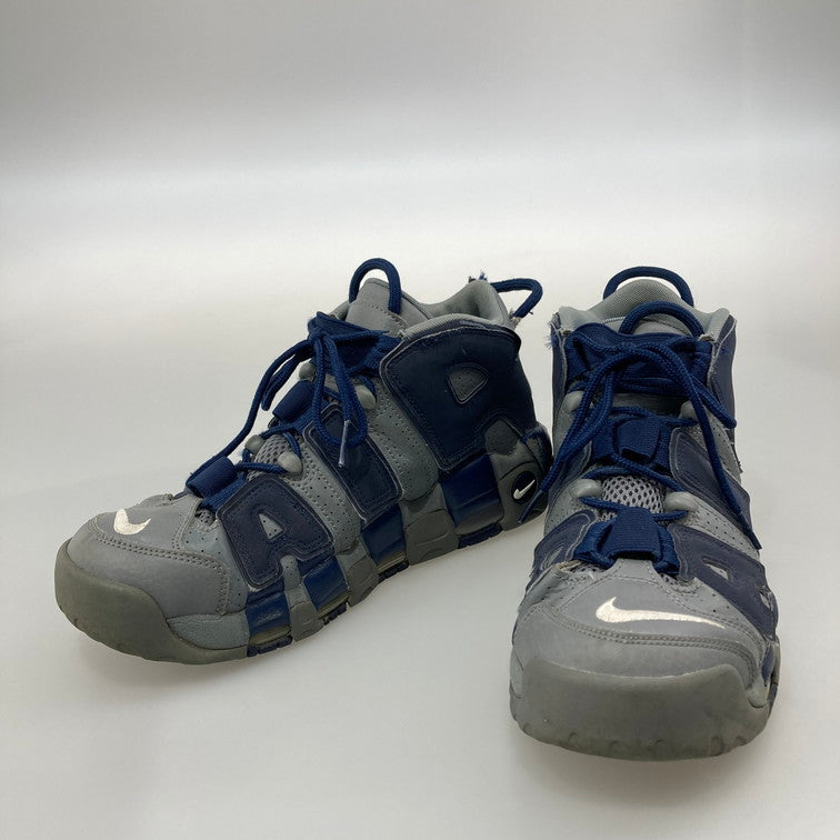 【中古品】【メンズ】 NIKE ナイキ 921948-003 AIR MORE UPTEMPO 96 COOL GREY WHITE-MIDNIGHT NAVY スニーカー 本体のみ（箱なし） 160-251214-WA-03-iwa サイズ：26.5cm カラー：COOL GREY/WHITE-MIDNIGHT NAVY 万代Net店