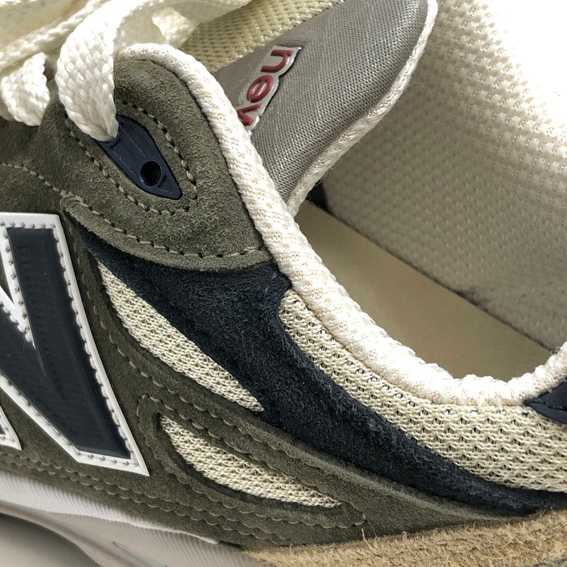 【中古品】【メンズ】 NEW BALANCE ニューバランス USA M990TO3 990V3 スニーカー シューズ 靴 162-260519-rs-03-fur サイズ：29.0cm US11 カラー：ベージュ/オリーブ系 万代Net店