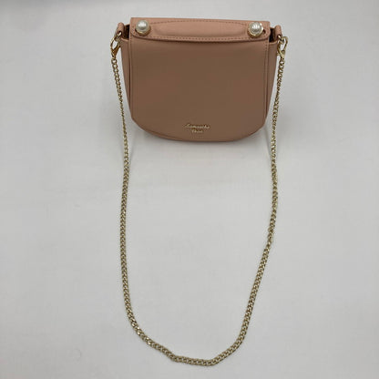【中古品】【レディース】 Samantha Vega サマンサベガ ミニチェーンバッグ ショルダーバッグ ハンドバッグ 188-251221-SY-08-iwa カラー：キャメル/ゴールド系 万代Net店