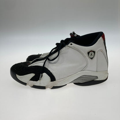 【中古品】【メンズ】 NIKE ナイキ 487471-102 AIR JORDAN 14 RETRO 靴 スニーカー 箱無し 160-250831-NS-03-iwa サイズ：29cm カラー：WHITE BLACK-VARSITY RED 万代Net店