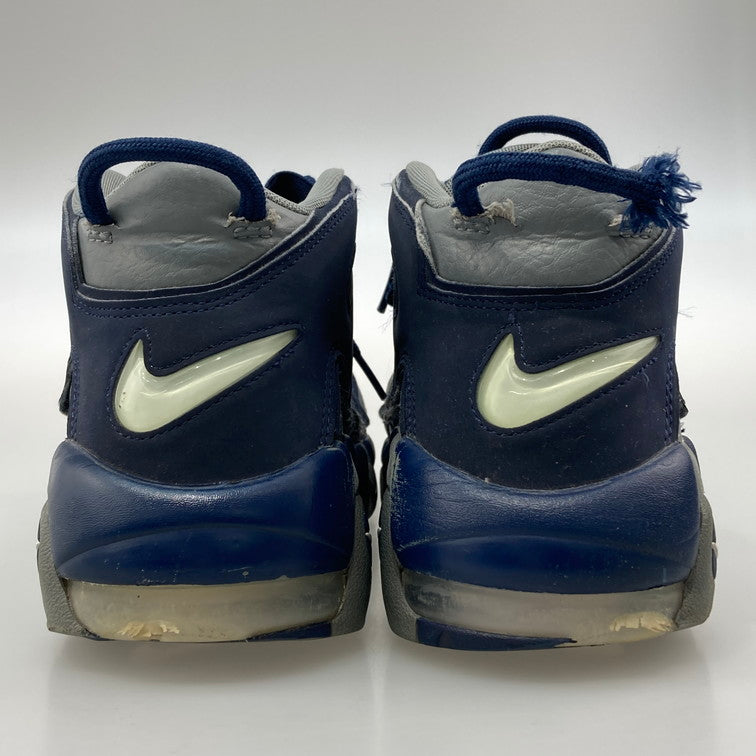 【中古品】【メンズ】 NIKE ナイキ 921948-003 AIR MORE UPTEMPO 96 COOL GREY WHITE-MIDNIGHT NAVY スニーカー 本体のみ（箱なし） 160-251214-WA-03-iwa サイズ：26.5cm カラー：COOL GREY/WHITE-MIDNIGHT NAVY 万代Net店
