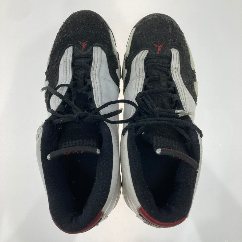【中古品】【メンズ】 NIKE ナイキ 487471-102 AIR JORDAN 14 RETRO 靴 スニーカー 箱無し 160-250831-NS-03-iwa サイズ：29cm カラー：WHITE BLACK-VARSITY RED 万代Net店