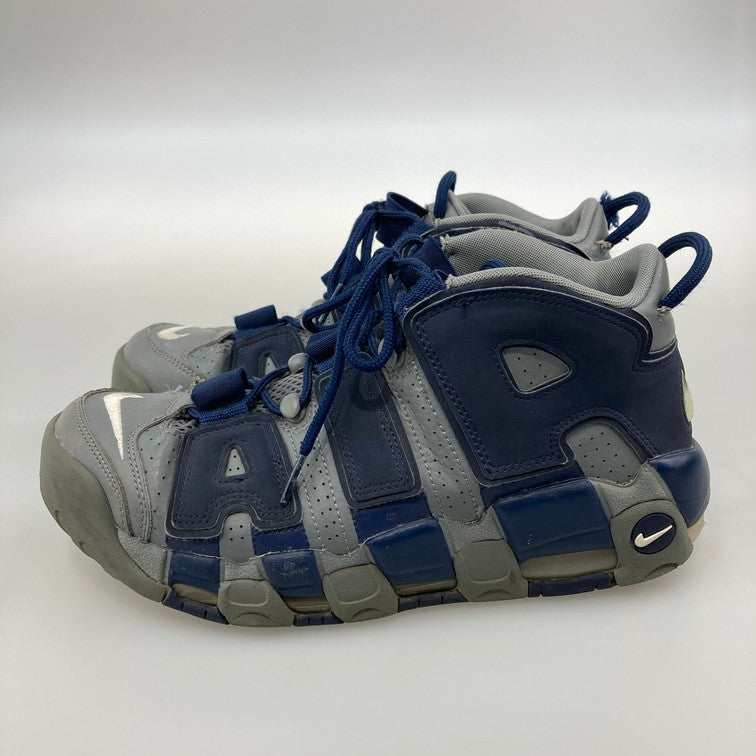 【中古品】【メンズ】 NIKE ナイキ 921948-003 AIR MORE UPTEMPO 96 COOL GREY WHITE-MIDNIGHT NAVY スニーカー 本体のみ（箱なし） 160-251214-WA-03-iwa サイズ：26.5cm カラー：COOL GREY/WHITE-MIDNIGHT NAVY 万代Net店