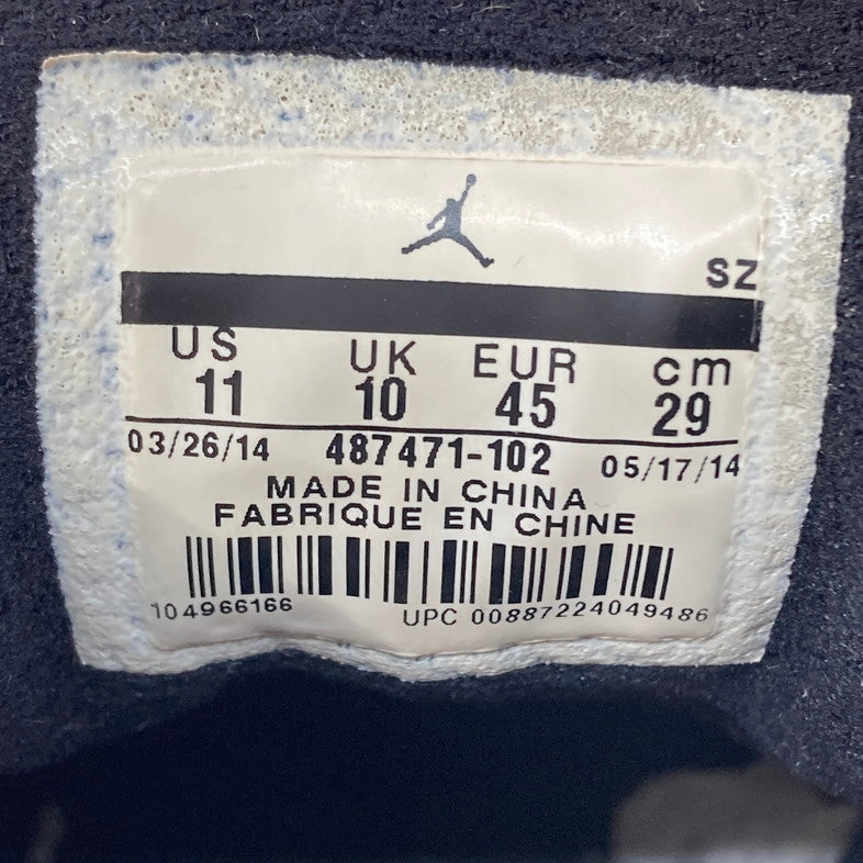 【中古品】【メンズ】 NIKE ナイキ 487471-102 AIR JORDAN 14 RETRO 靴 スニーカー 箱無し 160-250831-NS-03-iwa サイズ：29cm カラー：WHITE BLACK-VARSITY RED 万代Net店