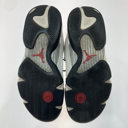 【中古品】【メンズ】 NIKE ナイキ 487471-102 AIR JORDAN 14 RETRO 靴 スニーカー 箱無し 160-250831-NS-03-iwa サイズ：29cm カラー：WHITE BLACK-VARSITY RED 万代Net店