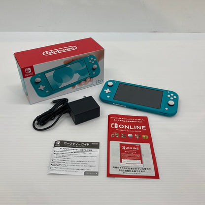 【中古品】 Nintendo Switch Lite ニンテンドースイッチ ライト ゲーム 034-250914-ts-5-tei カラー：ターコイズ 万代Net店