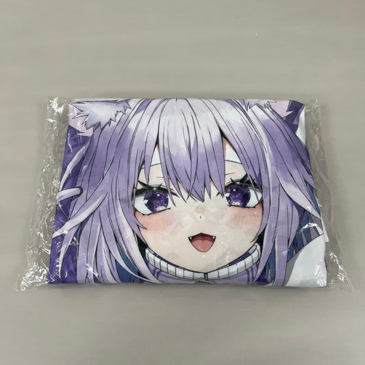 【中古品】 ホロライブ 猫又おかゆ はじめてのメン限衣装グッズ! 秘密のメン限むぎゅっと抱き枕カバー! VTuber グッズ 053-260209-AS-5-min 万代Net店