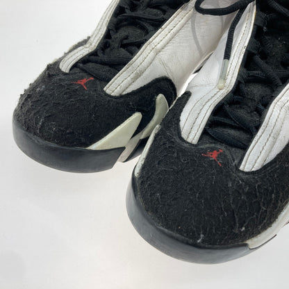 【中古品】【メンズ】 NIKE ナイキ 487471-102 AIR JORDAN 14 RETRO 靴 スニーカー 箱無し 160-250831-NS-03-iwa サイズ：29cm カラー：WHITE BLACK-VARSITY RED 万代Net店