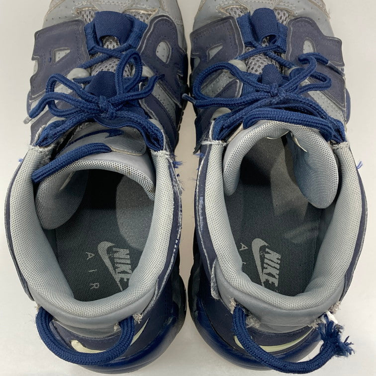 【中古品】【メンズ】 NIKE ナイキ 921948-003 AIR MORE UPTEMPO 96 COOL GREY WHITE-MIDNIGHT NAVY スニーカー 本体のみ（箱なし） 160-251214-WA-03-iwa サイズ：26.5cm カラー：COOL GREY/WHITE-MIDNIGHT NAVY 万代Net店