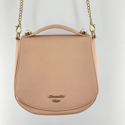 【中古品】【レディース】 Samantha Vega サマンサベガ ミニチェーンバッグ ショルダーバッグ ハンドバッグ 188-251221-SY-08-iwa カラー：キャメル/ゴールド系 万代Net店