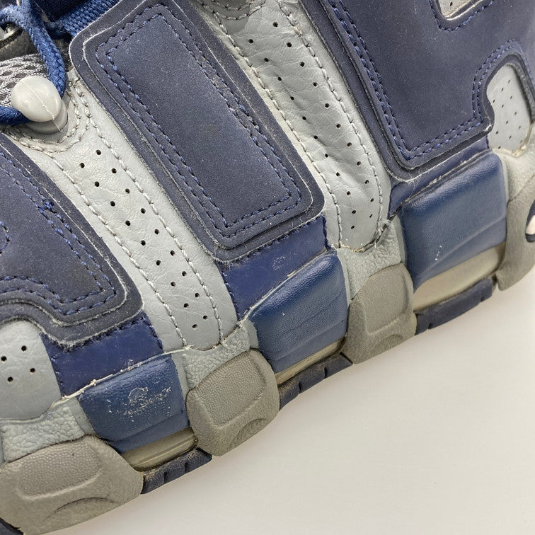 【中古品】【メンズ】 NIKE ナイキ 921948-003 AIR MORE UPTEMPO 96 COOL GREY WHITE-MIDNIGHT NAVY スニーカー 本体のみ（箱なし） 160-251214-WA-03-iwa サイズ：26.5cm カラー：COOL GREY/WHITE-MIDNIGHT NAVY 万代Net店