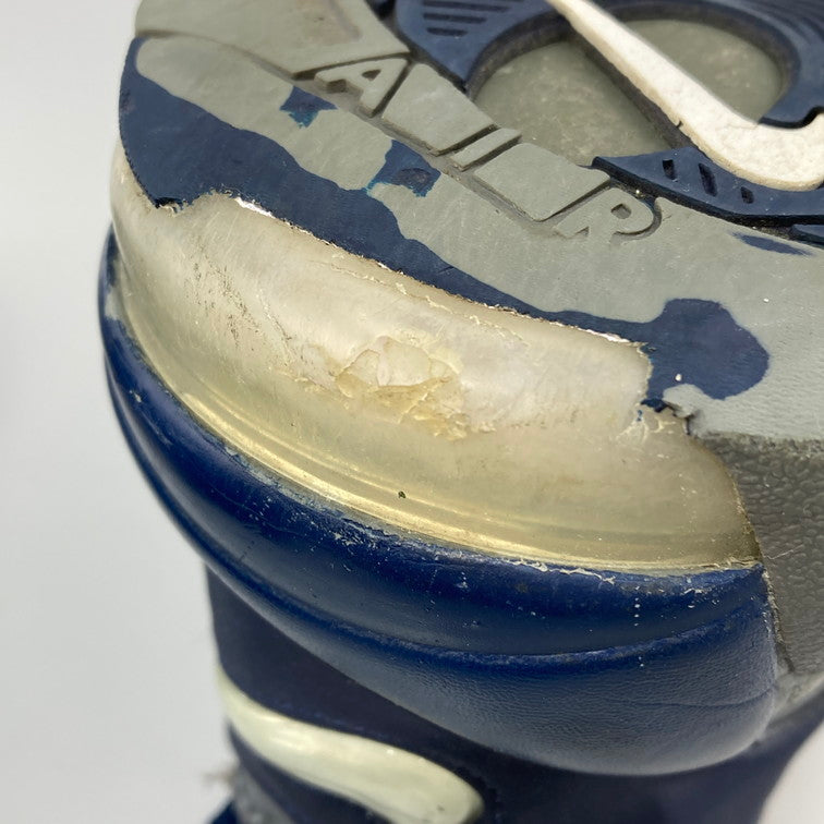 【中古品】【メンズ】 NIKE ナイキ 921948-003 AIR MORE UPTEMPO 96 COOL GREY WHITE-MIDNIGHT NAVY スニーカー 本体のみ（箱なし） 160-251214-WA-03-iwa サイズ：26.5cm カラー：COOL GREY/WHITE-MIDNIGHT NAVY 万代Net店