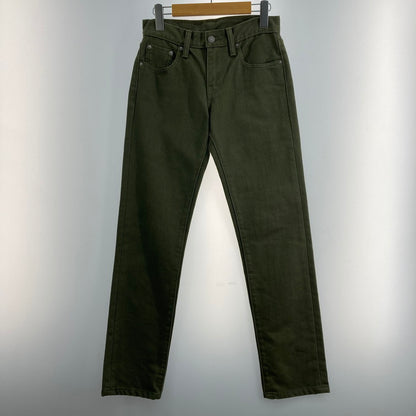 【中古品】【メンズ】 Levi's リーバイス 511 デニムパンツ 158-260322-WA-06-iwa サイズ：W27×L32 カラー：オリーブグリーン 万代Net店