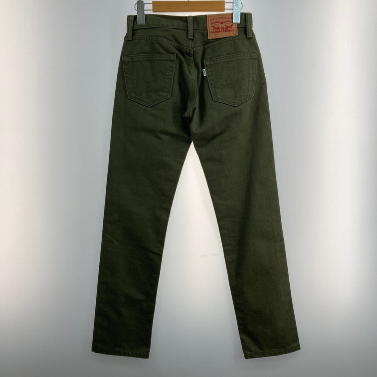 【中古品】【メンズ】 Levi's リーバイス 511 デニムパンツ 158-260322-WA-06-iwa サイズ：W27×L32 カラー：オリーブグリーン 万代Net店