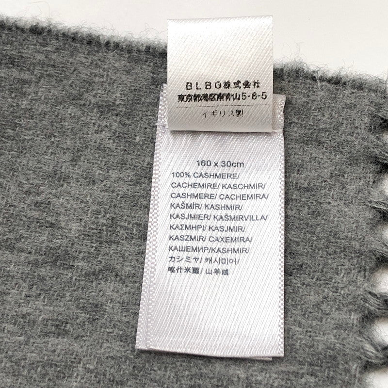 【中古品】【メンズ/レディース】 Johnstons ジョンストンズ カシミヤ マフラー ストール アクセサリー 187-251020-rs-05-fur カラー：グレー 万代Net店