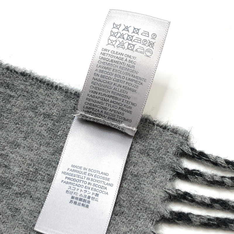 【中古品】【メンズ/レディース】 Johnstons ジョンストンズ カシミヤ マフラー ストール アクセサリー 187-251020-rs-05-fur カラー：グレー 万代Net店