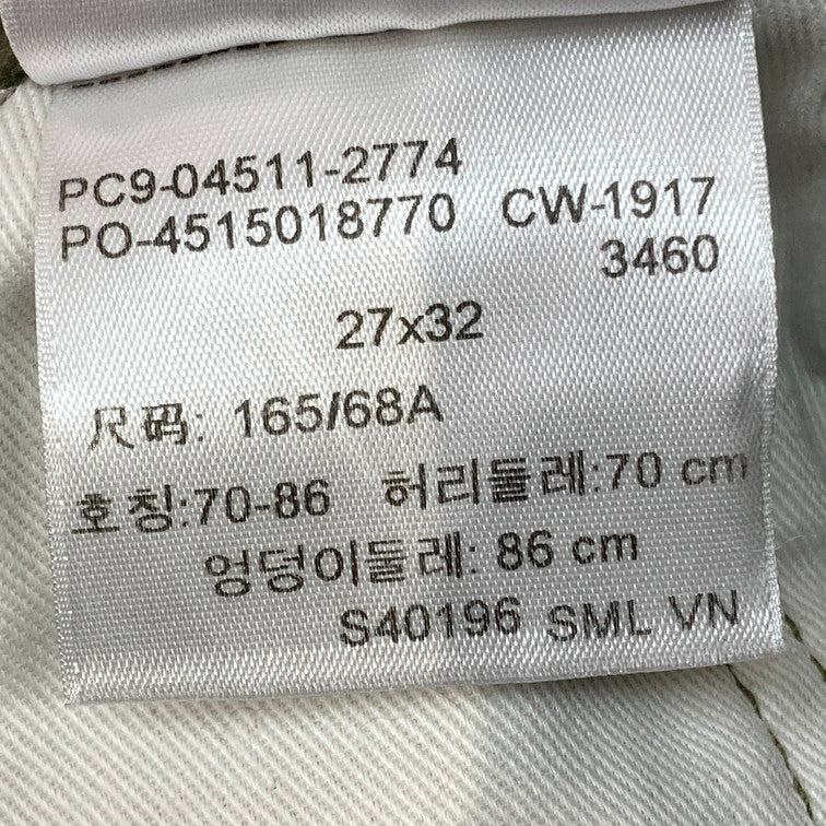 【中古品】【メンズ】 Levi's リーバイス 511 デニムパンツ 158-260322-WA-06-iwa サイズ：W27×L32 カラー：オリーブグリーン 万代Net店