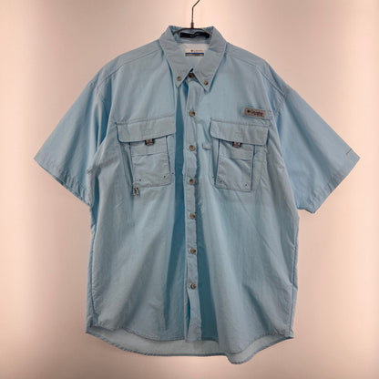 【中古品】【メンズ】 Columbia コロンビア PFG フィッシングシャツ 144-260322-WA-07-iwa カラー：ライトブルー 万代Net店