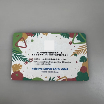 【中古品】 メンバーシップ応援デラックス限定カード 鷹嶺ルイ ホロライブ SUPER EXPO 2024 VTuber グッズ 053-260209-AS-9-min 万代Net店