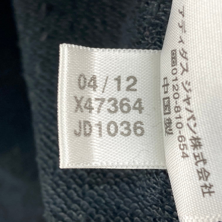【中古品】【メンズ】 adidas アディダス ジップアップ パーカー 148-260322-WA-08-iwa サイズ：L カラー：ブラック 万代Net店