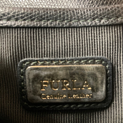 【現状渡し品】【レディース】 Furla フルラ METROPOLIS MINI SHOULDER メトロポリス ミニ ショルダーバッグ 180-251221-SY-06-iwa カラー：ブラック/ゴールド系 万代Net店