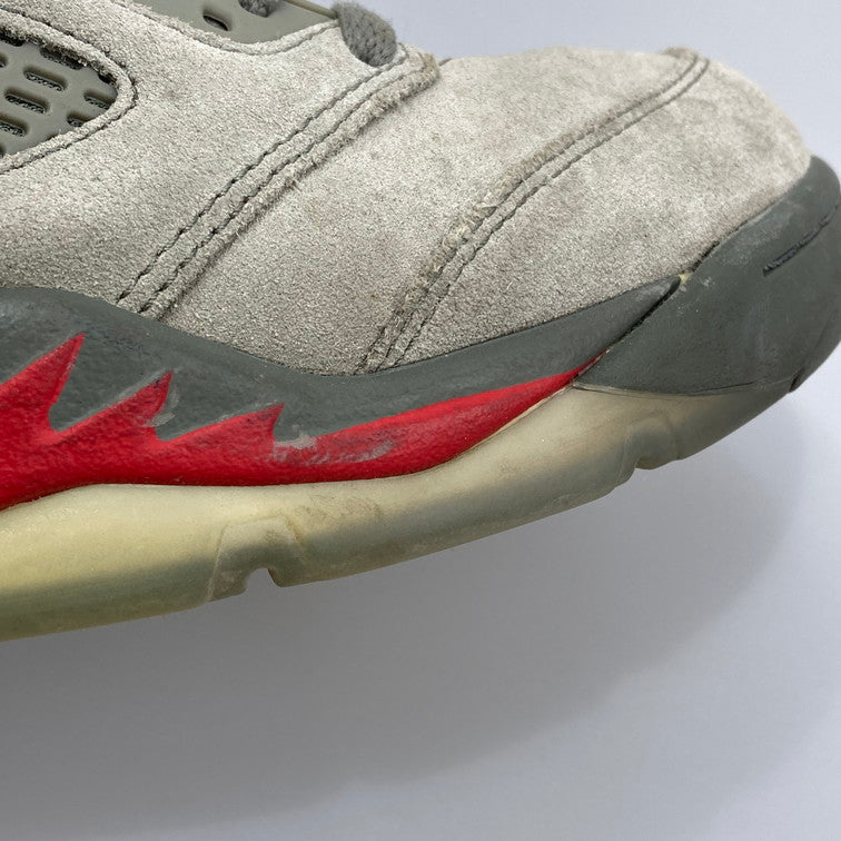 【中古品】【メンズ】 NIKE ナイキ 136027-051 AIR JORDAN 5 RETRO P51 CAMO スニーカー 本体のみ（箱なし） 160-251214-WA-05-iwa サイズ：28.5cm カラー：カーキ レッド 万代Net店