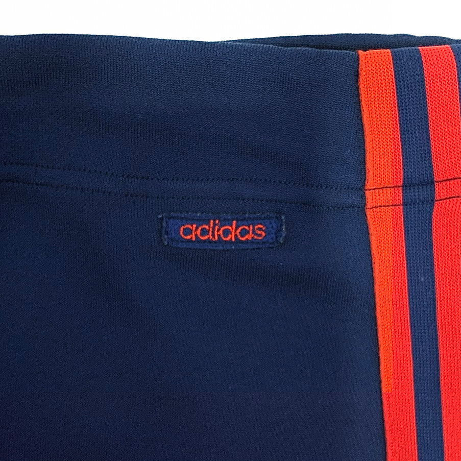 【中古品】【メンズ】 adidas アディダス トラックパンツ ボトムス スポーツ ストリート系 153-251211-yu-01-fur サイズ：L カラー：ブラック/レッド 万代Net店