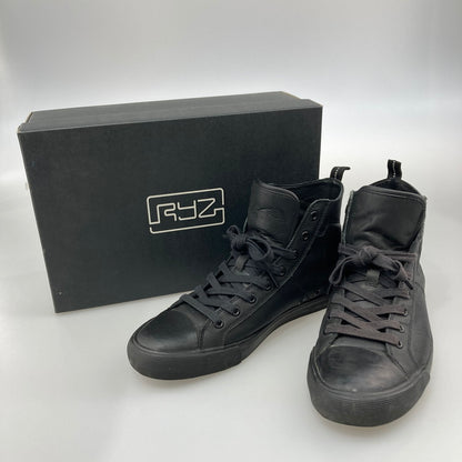 【中古品】【メンズ】 RYZ 04568709 ハイカットスニーカー 165-251214-WA-06-iwa サイズ：27.0 カラー：ブラック 万代Net店