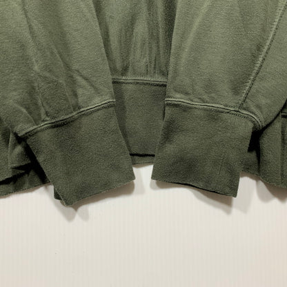 【中古品】【メンズ】 AURALEE オーラリー SUPER HIGH GAUZE SWEAT BIG P/O A20SP01NU スーパー ハイ ゲージ スウェット ビッグ プルオーバー 140-260628-as-19-izu サイズ：3 カラー：グリーン系 万代Net店